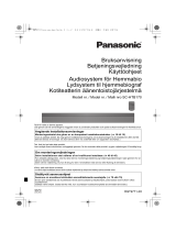 Panasonic SCHTB170EG Bruksanvisning