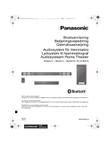 Panasonic SC-HTB570 Bruksanvisning