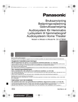 Panasonic SCHTB580EG Bruksanvisning