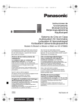 Panasonic SCHTB885EG Bruksanvisningar