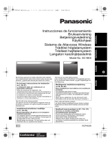 Panasonic SCNE5EG Bruksanvisningar