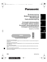 Panasonic SCRS52EG Bruksanvisningar