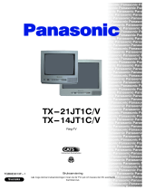 Panasonic TX14JT1CV Bruksanvisningar