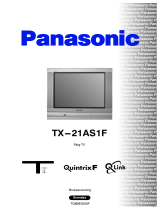 Panasonic TX21AS1F Bruksanvisningar