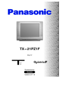 Panasonic TX21PZ1F Bruksanvisningar