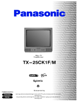 Panasonic TX25CK1FM Bruksanvisningar