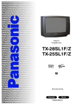 Panasonic TX28SL1FZ Bruksanvisningar