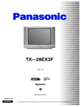 Panasonic TX28EX3F Bruksanvisningar