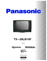 Panasonic TX28LB10F Bruksanvisningar