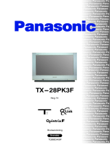Panasonic TX28PK3F Bruksanvisningar