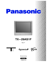 Panasonic TX29AS1F Bruksanvisningar