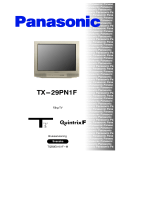 Panasonic TX29PN1F Bruksanvisningar
