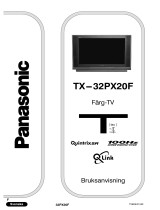 Panasonic TX32PX20F Bruksanvisningar