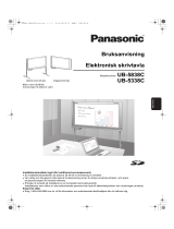 Panasonic UB5838C Bruksanvisningar