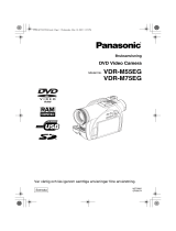 Panasonic VDRM55EG Bruksanvisningar