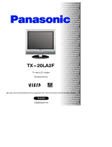 Panasonic TX20LA2F Bruksanvisningar