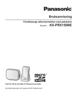 Panasonic KXPRX150NE Bruksanvisningar