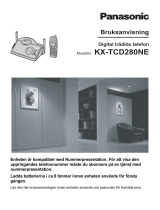 Panasonic KXTCD280NE Bruksanvisningar