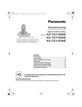 Panasonic KXTG1103NE Bruksanvisningar