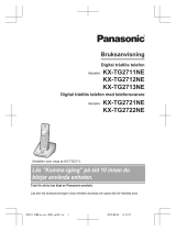 Panasonic KXTG2721NE Bruksanvisningar