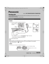 Panasonic KXTG6461EX2 Snabbstartsguide