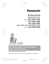 Panasonic KXTG6712NE Bruksanvisningar