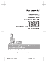 Panasonic KXTG6811NE Bruksanvisningar