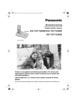 Panasonic KXTG7100NE Bruksanvisningar
