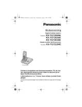 Panasonic KXTG7222NE Bruksanvisningar