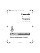 Panasonic KXTG8052NE Bruksanvisningar