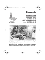 Panasonic KXTG8100NE Bruksanvisningar