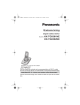 Panasonic KXTG8302NE Bruksanvisningar