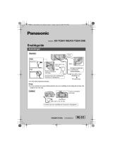 Panasonic KXTG8411NE Snabbstartsguide