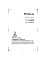 Panasonic KXTG8411NE Bruksanvisningar