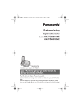 Panasonic KXTG8512NE Bruksanvisning