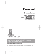 Panasonic KXTG8552NE Bruksanvisningar