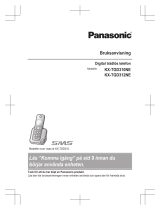 Panasonic KXTGD312NE Bruksanvisningar