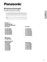 Panasonic CSE12PKEW Bruksanvisningar