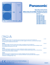 Panasonic WHMDC14C9E8 Bruksanvisning