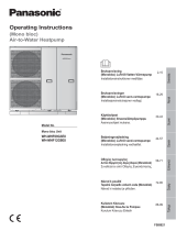 Panasonic WHMHF12G9E8 Bruksanvisningar