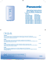 Panasonic WHSDF09C3E8 Bruksanvisningar