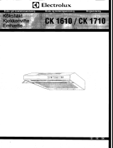 Electrolux CK1610 Användarmanual