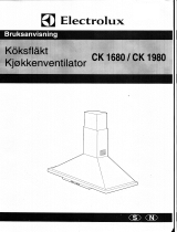 Electrolux CK1680 Användarmanual