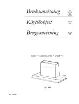 HUSQVARNA-ELECTROLUX QC631U Användarmanual