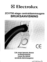 Electrolux ZCV750ETAGE Användarmanual