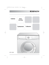 ROSENLEW RTF5720 Användarmanual