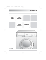 ROSENLEW RTF3300 Användarmanual