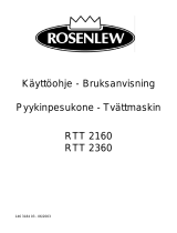 ROSENLEW RTT2360 Användarmanual