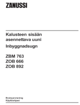 Zanussi ZOB668X Användarmanual