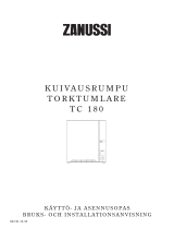 Zanussi TC180 Användarmanual